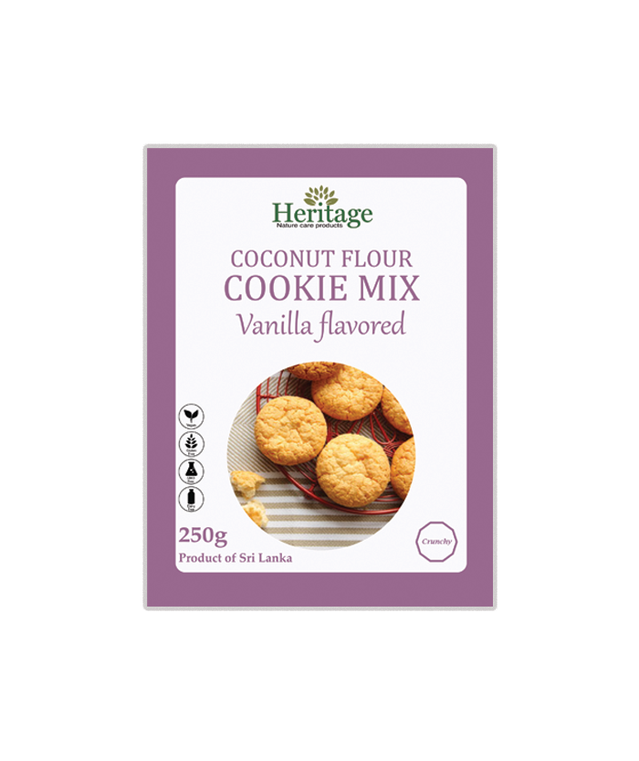 Coconut flour Cookie mix - Vanilla flavored