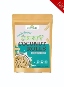 Crispy Coconut Rolls – Vanilla Flavored